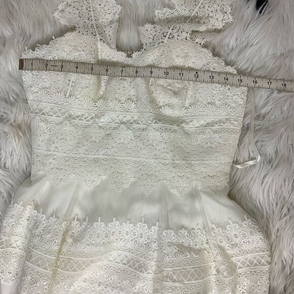 NEW Ted Baker London Mornia White Wedding Dress 2 - Picture 14 of 16